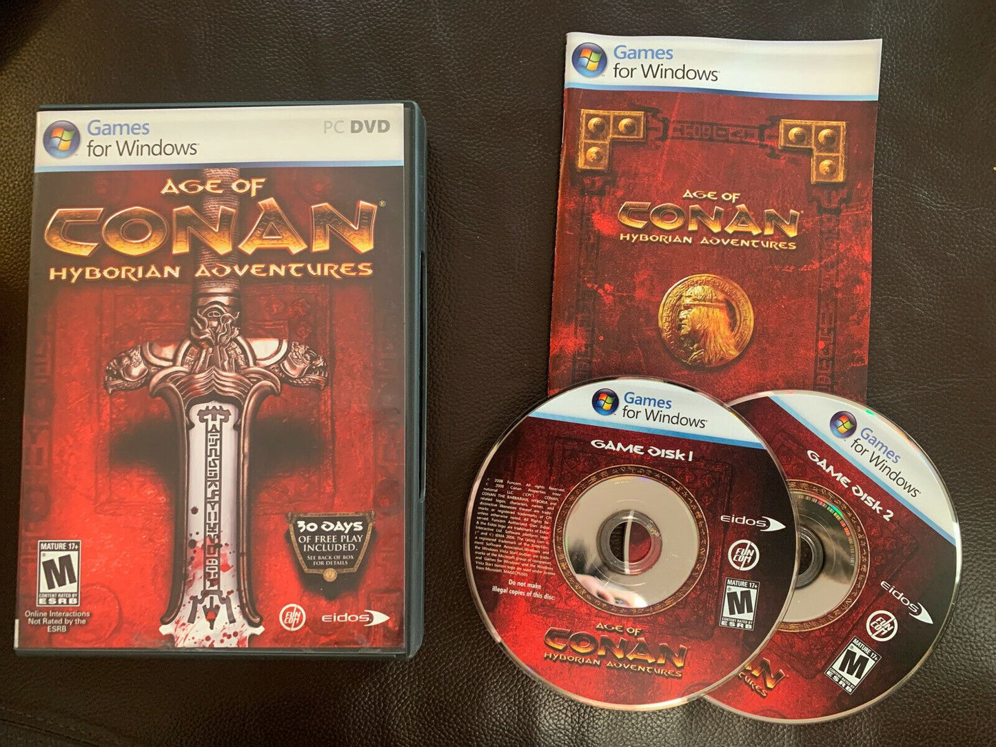 Age Of Conan Hyborian Adventures - PC DVD (Games For Windows)