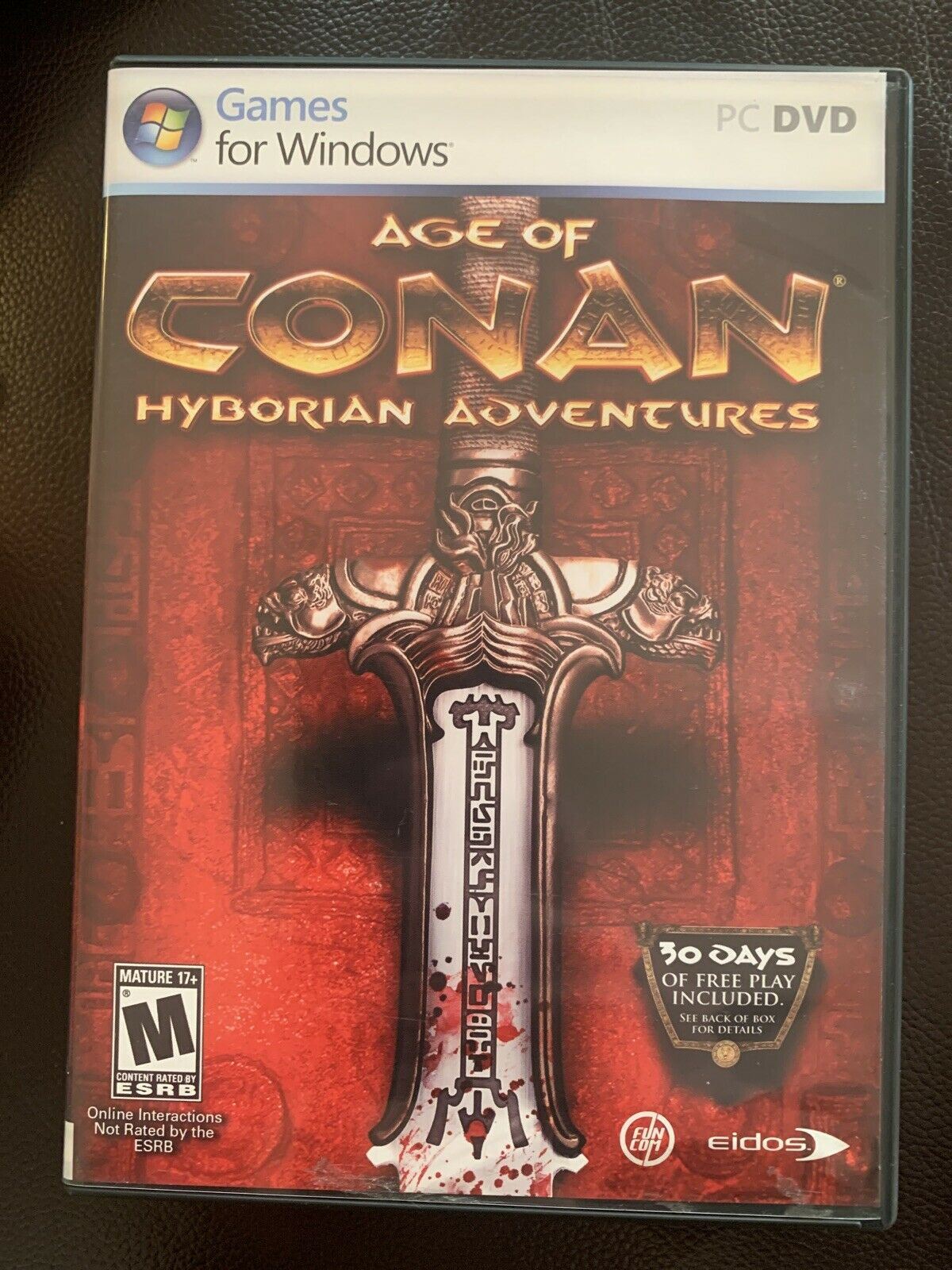 Age Of Conan Hyborian Adventures - PC DVD (Games For Windows)