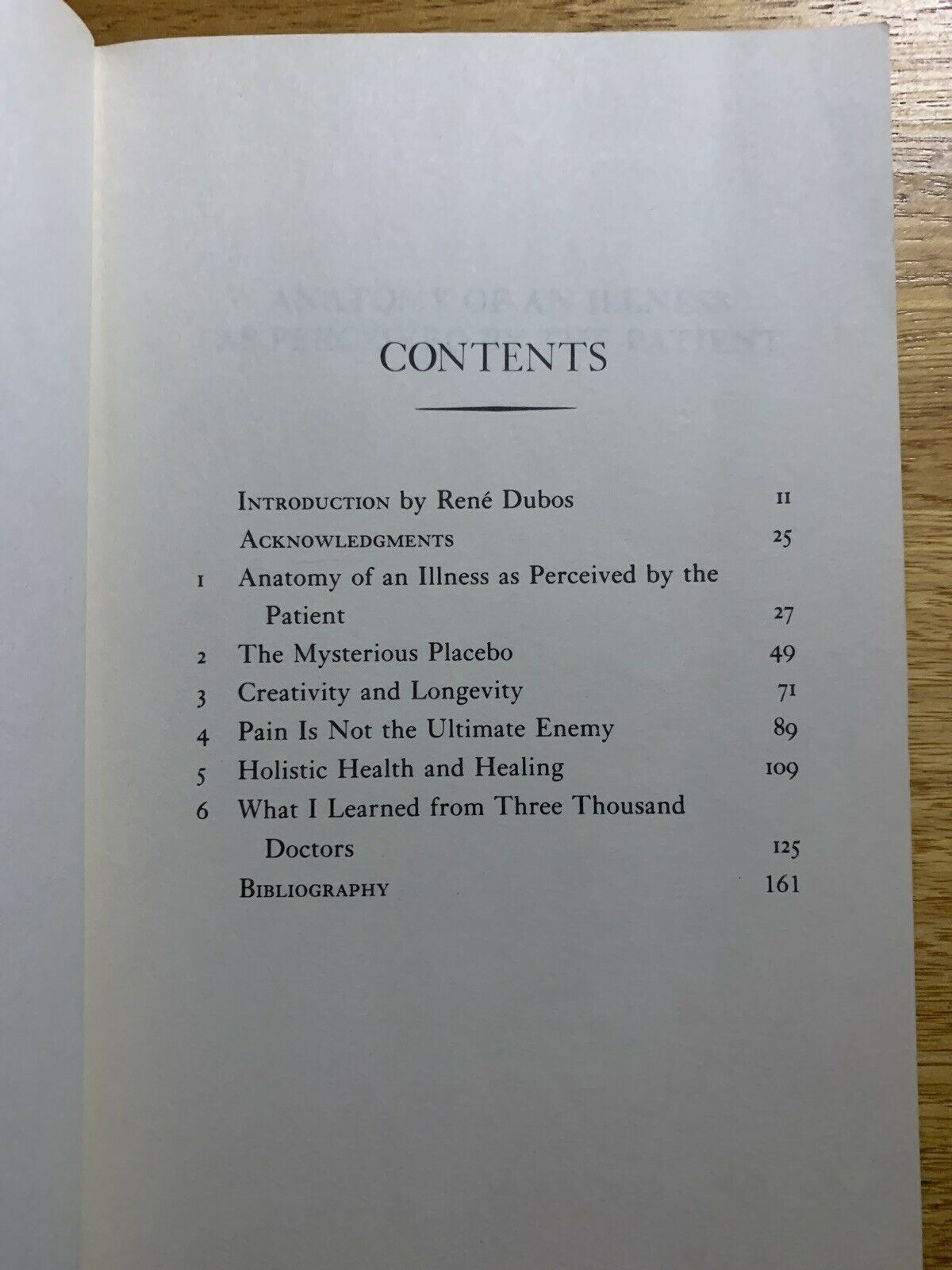 Anatomy of an Illness: As Perceived by the Patient. Norman Cousins paperback