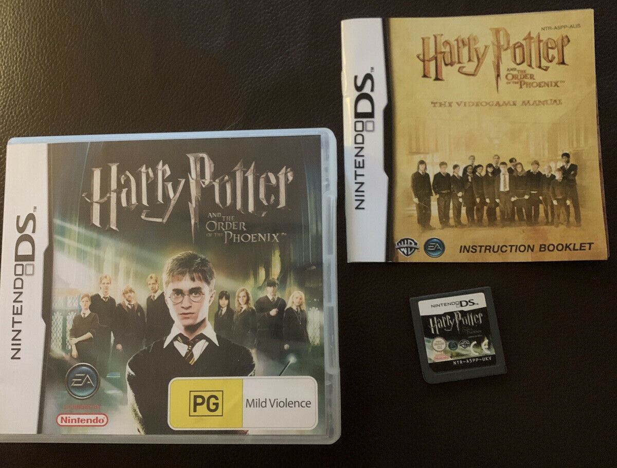 Harry Potter and the Order of the Phoenix for Nintendo DS With Manual