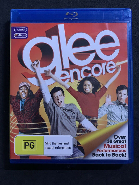 Glee Encore (Bluray, 2011) Dianna Agron, Kristin Chenoweth. Region B