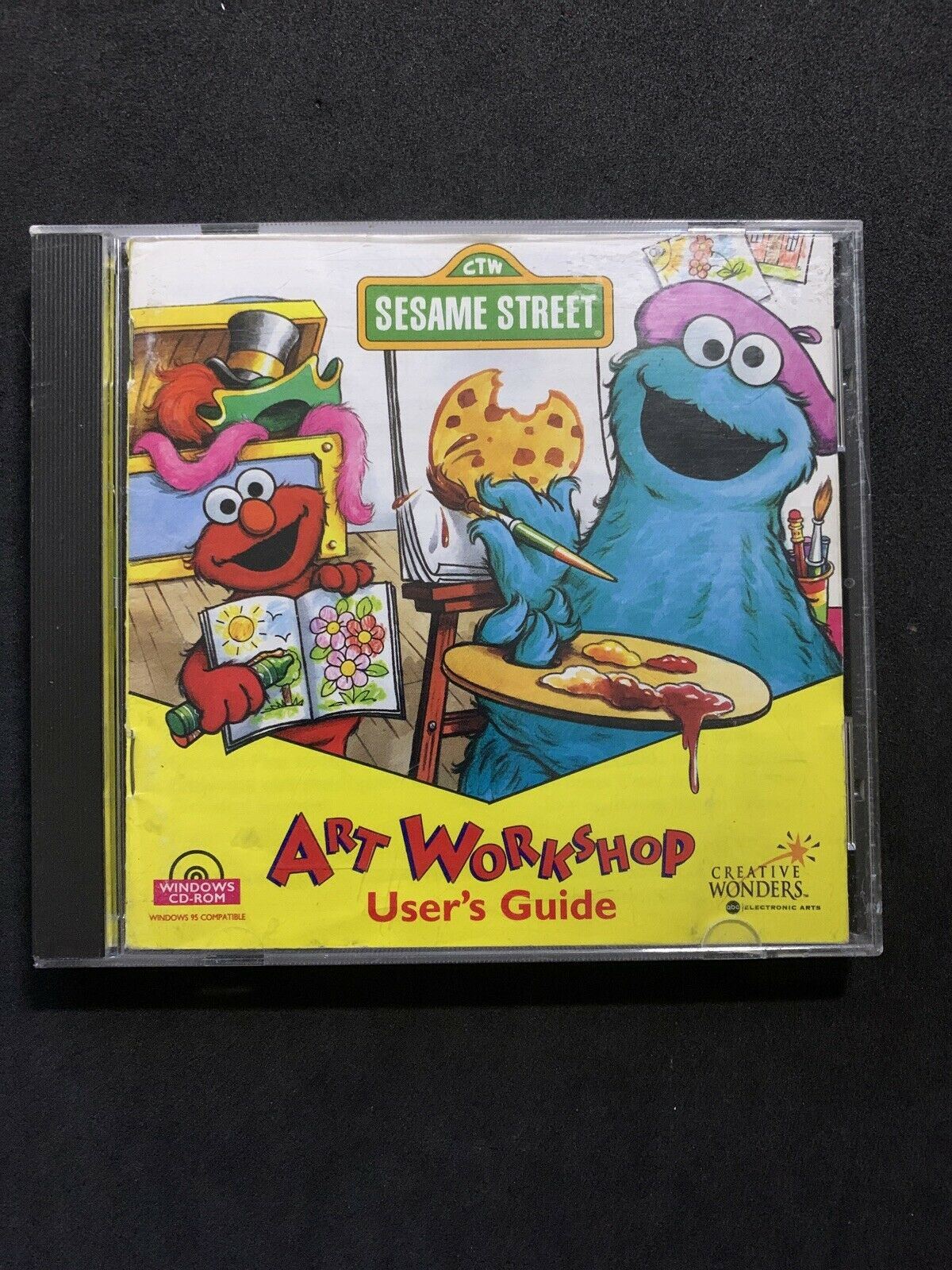 Sesame Street Art Workshop PC CD-ROM 1995