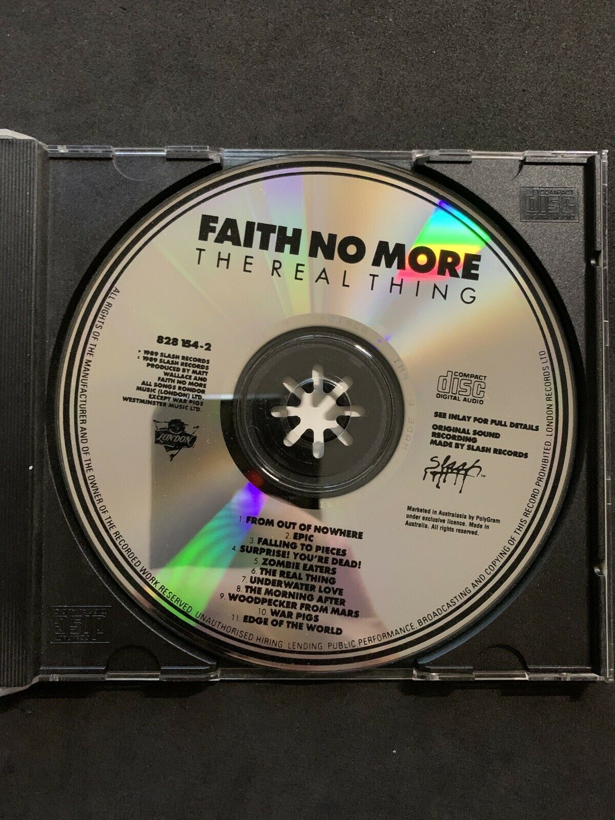 The Real Thing by Faith No More (CD, Sep-1999, London Records)