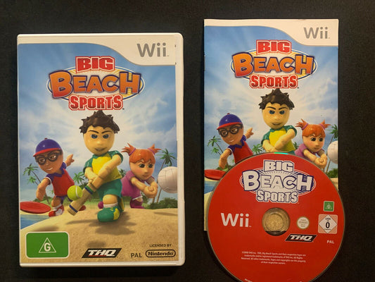 Big Beach Sports - Nintendo Wii PAL Game w Manual