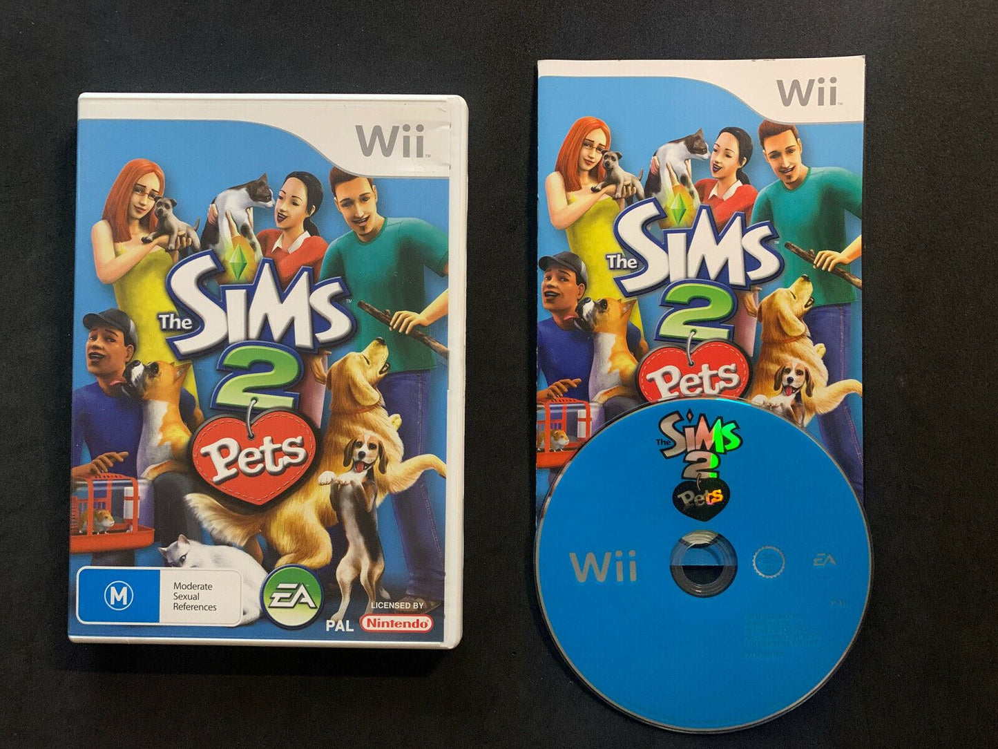 The Sims 2 Pets - Nintendo Wii PAL Game with Manual