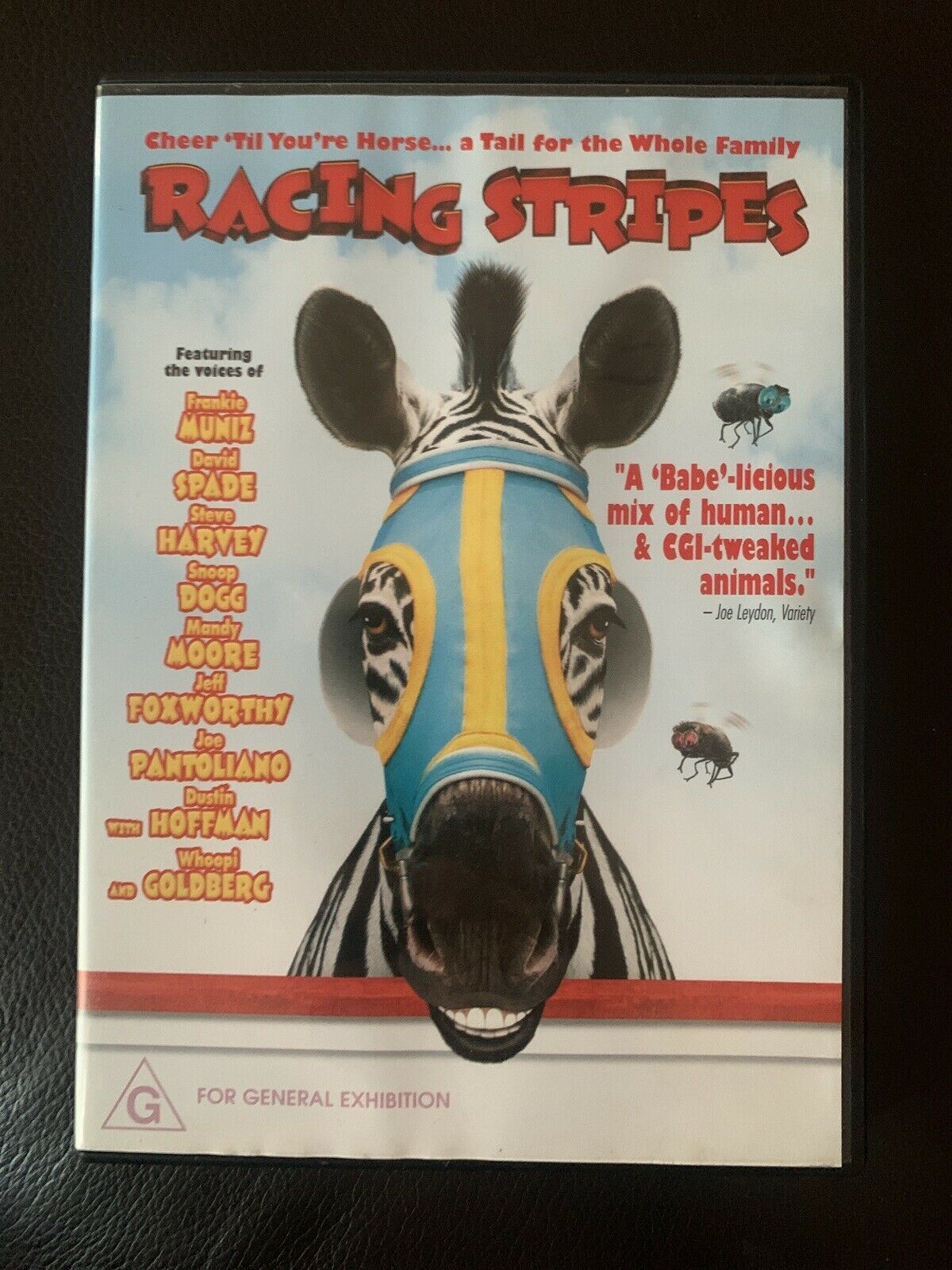 Racing Stripes (DVD, 2005) Frankie Muniz, David Spade, Snoop Dogg. Region 4