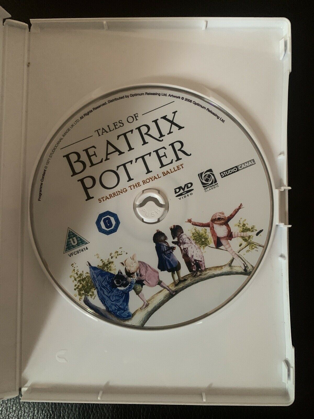 Tales Of Beatrix Potter - Starring The Royal Ballet (DVD, 1971) Region 2