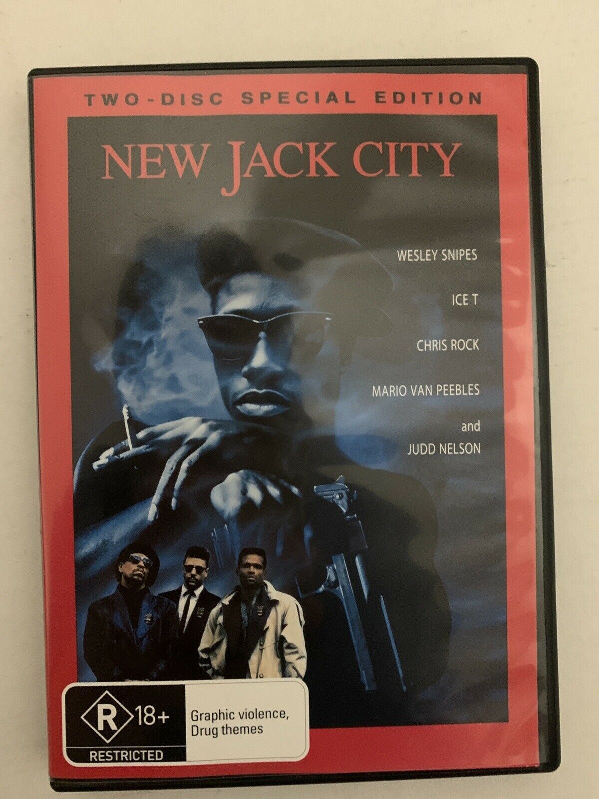 New Jack City - Special Edition (DVD, 1991) Wesley Snipes, Chris Rock. Region 4