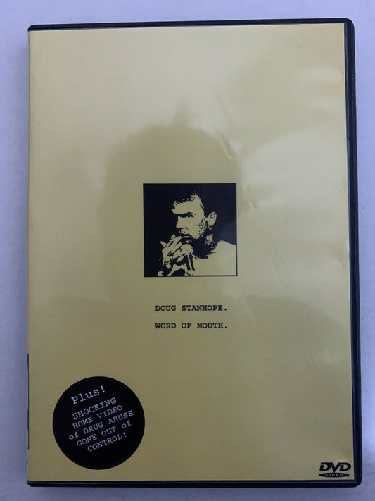 Doug Stanhope - Word Of Mouth (DVD, 2002) Standup Comedy - RARE!