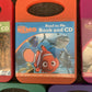 8x Disney Read To Me Book & CD Sleeping Beauty, Cinderella, Tangled, Winnie...