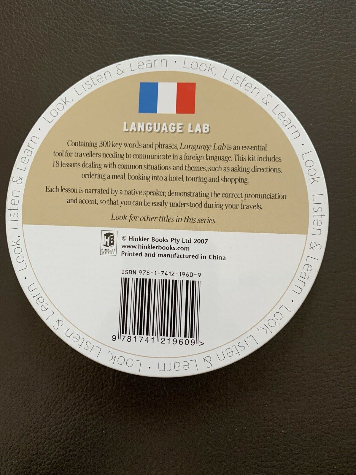 Language Lab: French by Hinkler Books (CD-Audio, 2005)