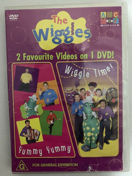 The Wiggles - Wiggle Time! / Yummy Yummy (DVD, 2002) Region 4
