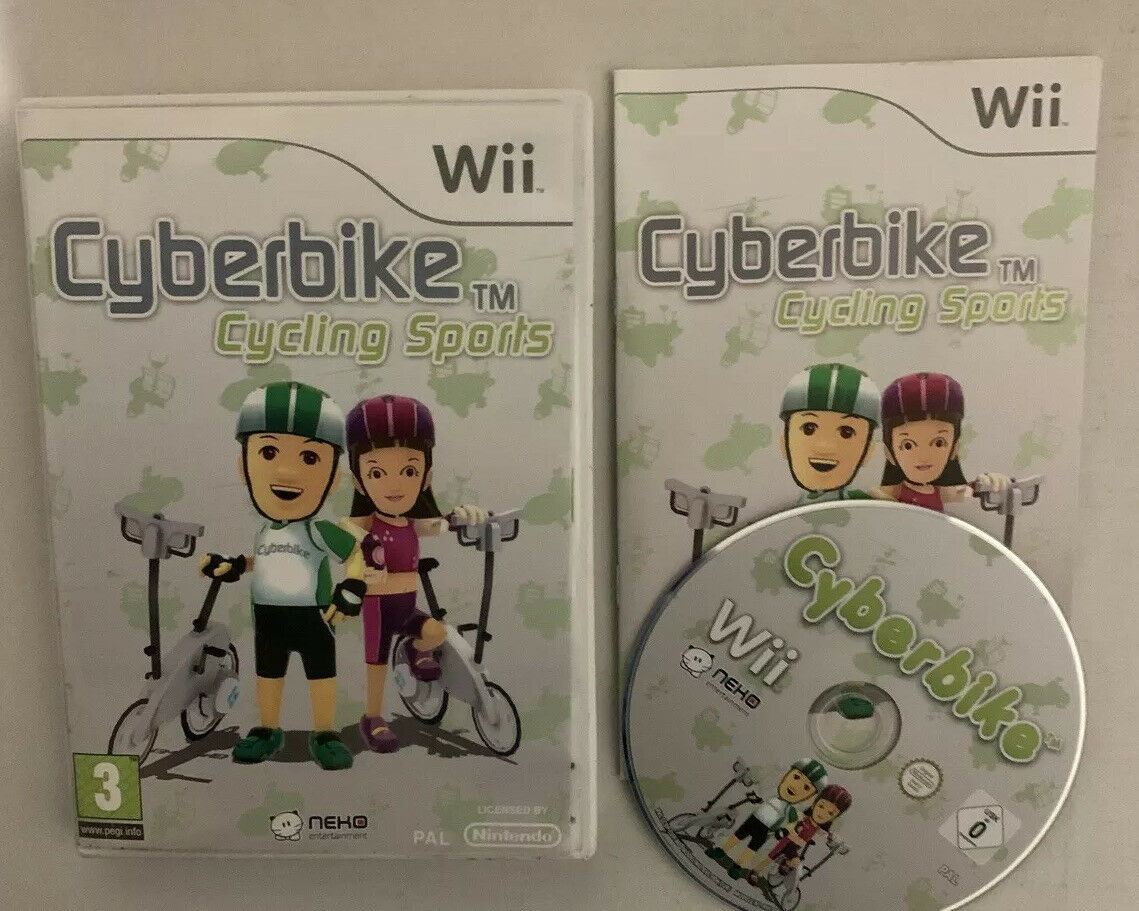 Cyberbike Cycling Sports - Nintendo Wii With Manual PAL