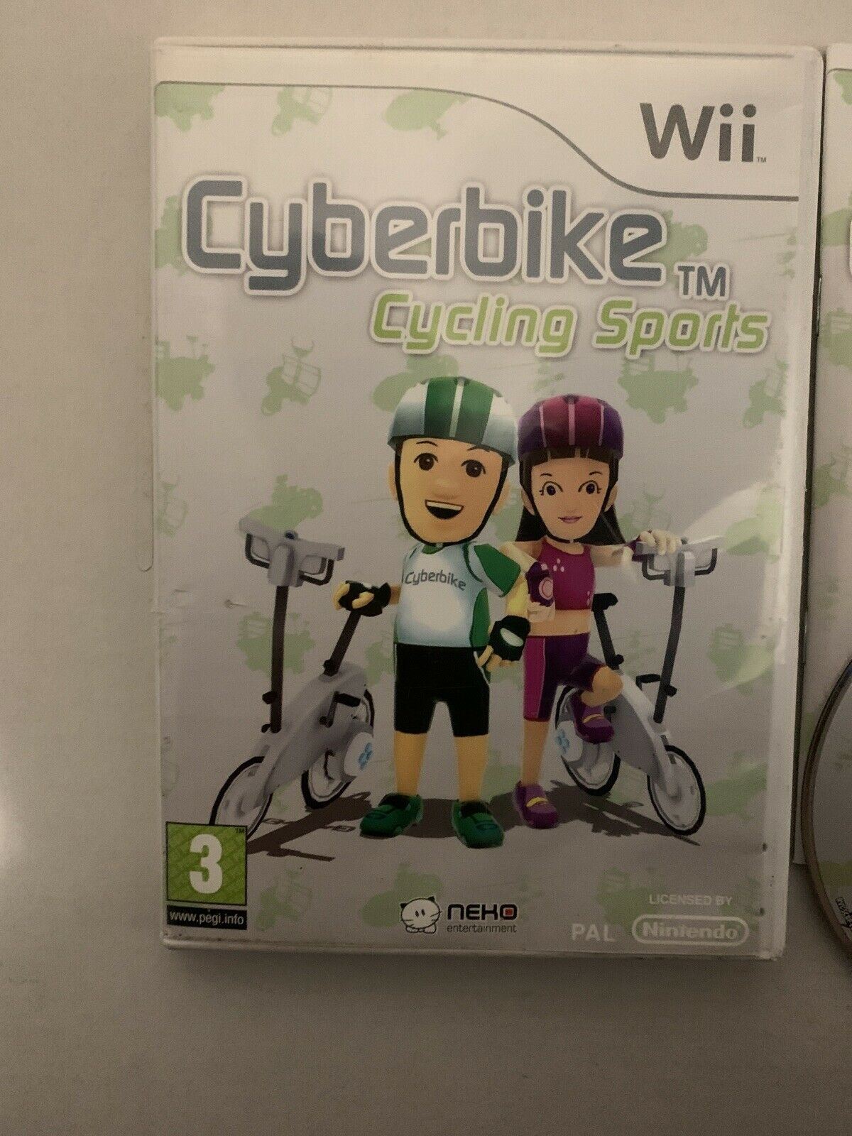 Cyberbike Cycling Sports - Nintendo Wii With Manual PAL