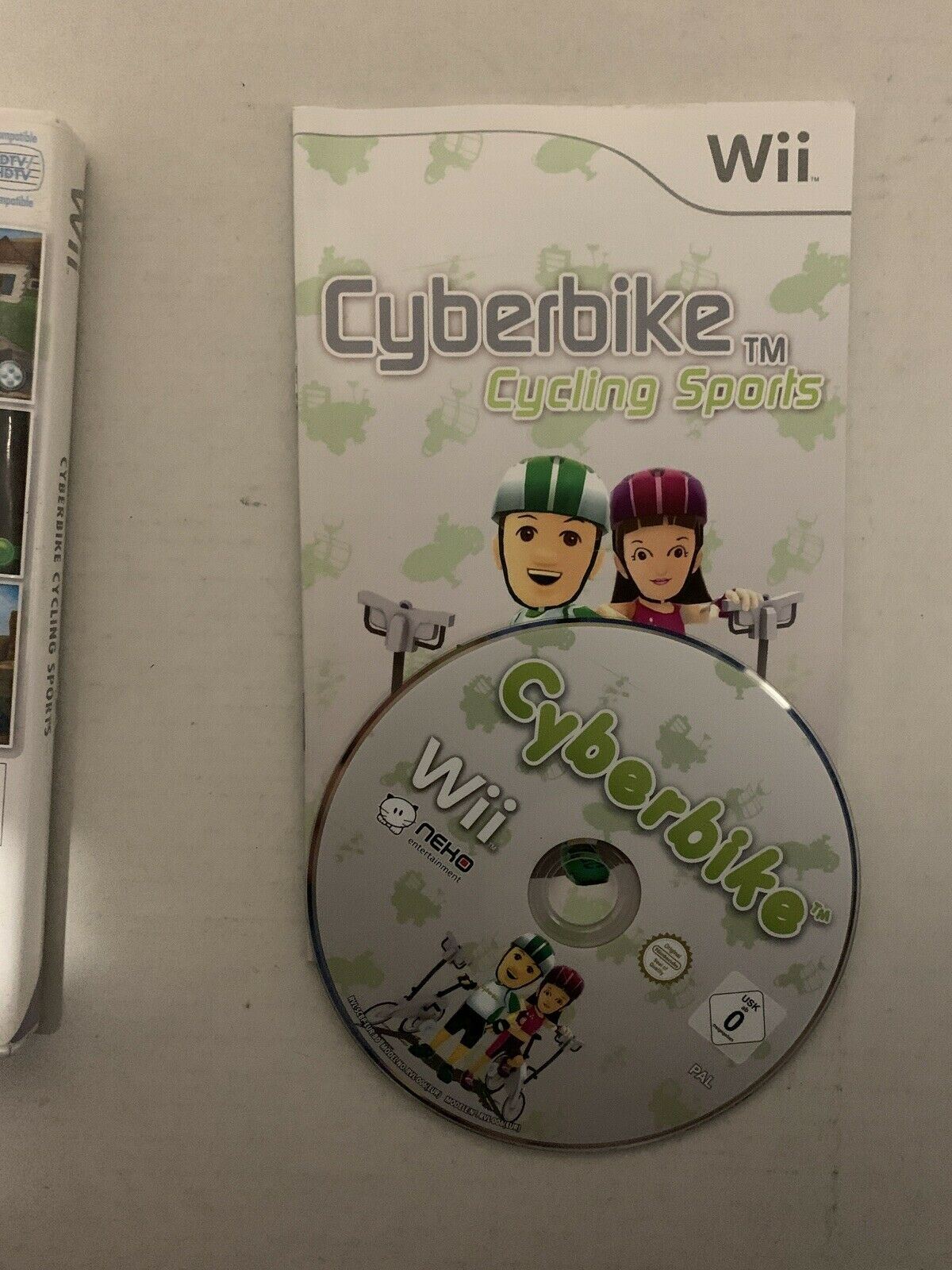 Cyberbike Cycling Sports - Nintendo Wii With Manual PAL