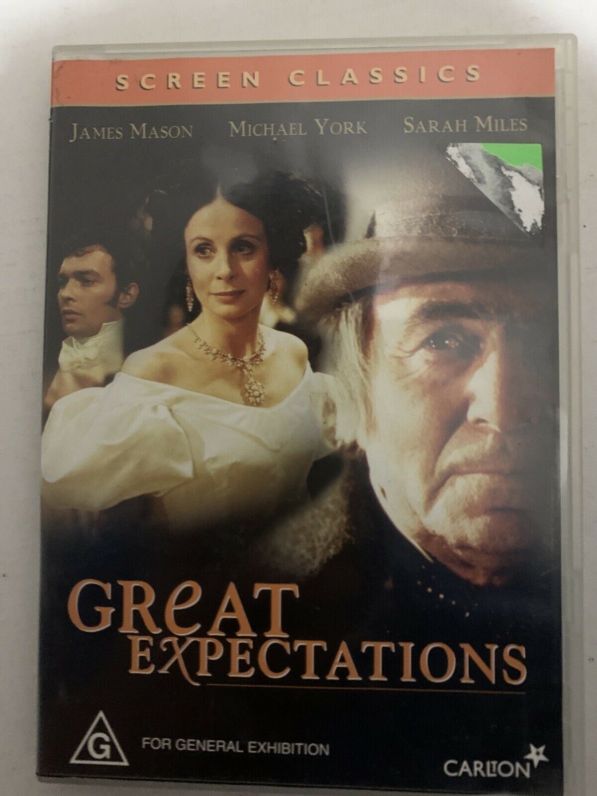 Great Expectations (DVD, 1974) James Mason, Michael York. Region 4