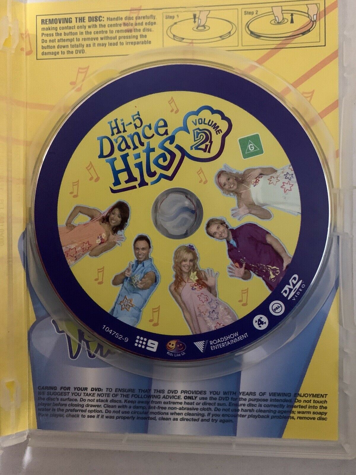 Hi-5 Dance Hits - Volume 2 (DVD, 2005) Region 4