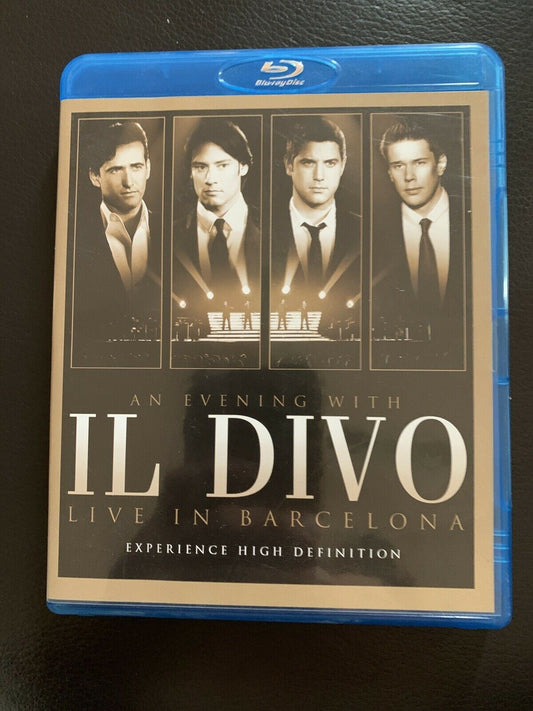 An Evening With Il Divo - Live In Barcelona (Bluray, 2009) Region Free