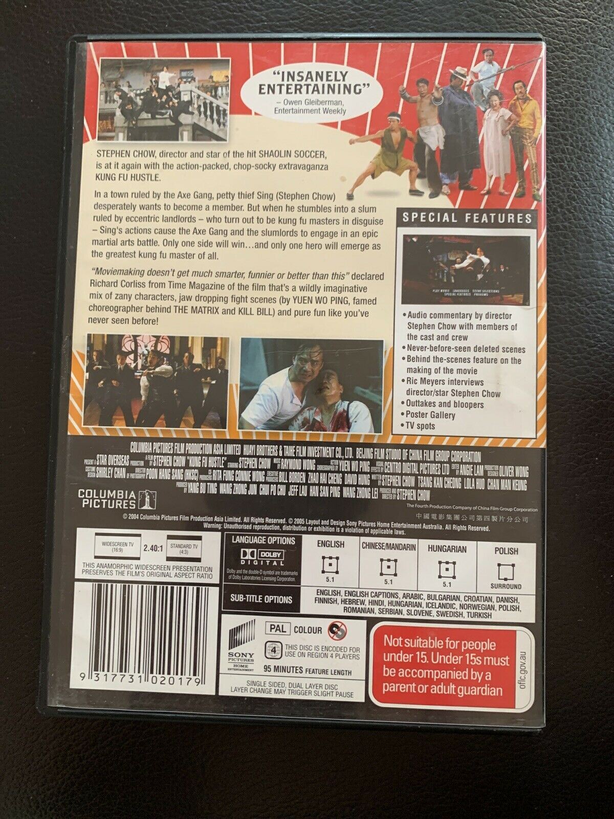 Kung Fu Hustle (DVD, 2004) Stephen Chow. Region 4