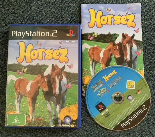 Horsez for PlayStation 2 in Box with Manual PS2 - Free Post!