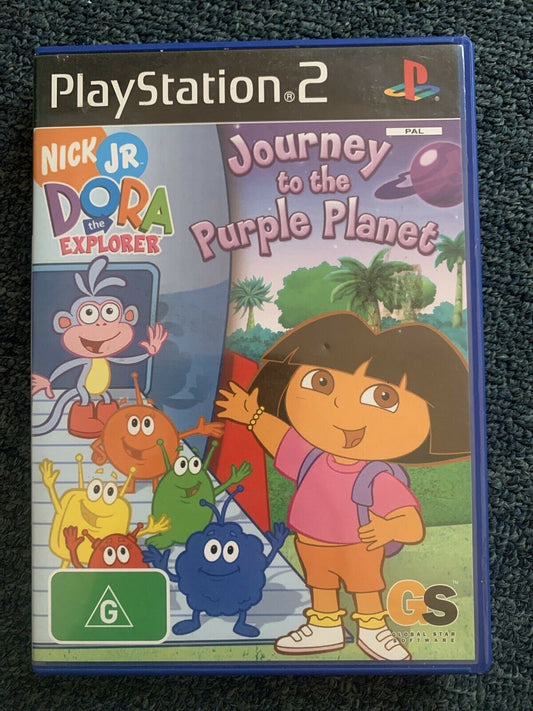 Dora The Explorer - Journey to the Purple Planet PS2 Playstation 2