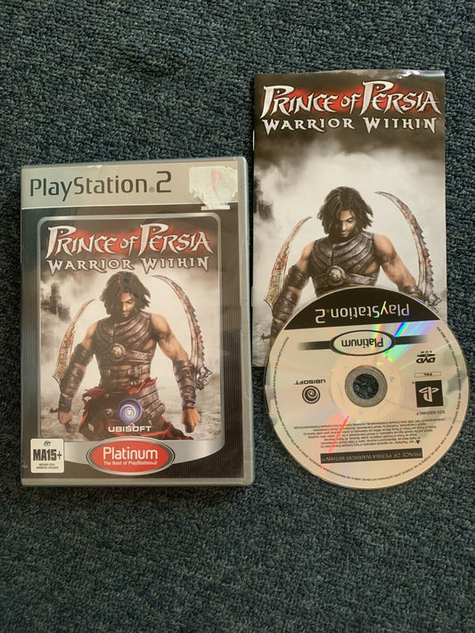 Prince of Persia Warrior - Platinum Edition Playstation 2 PS2 With Manual PAL