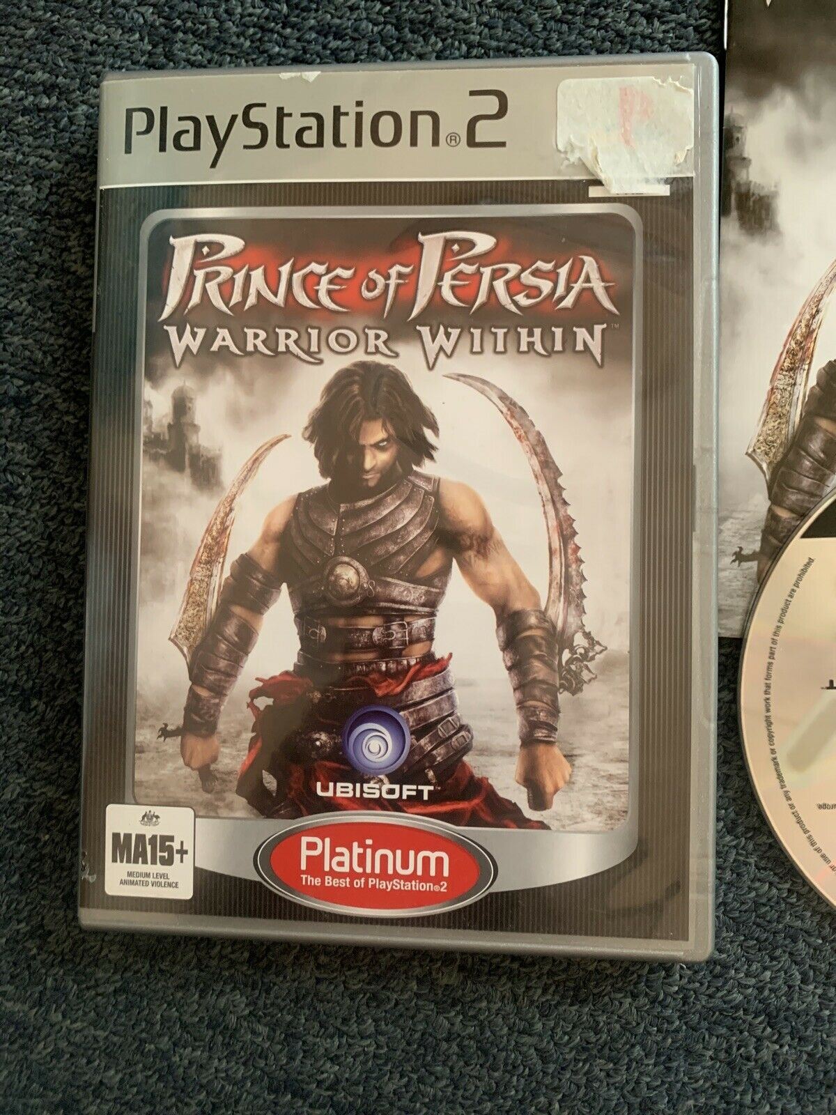 Prince of Persia Warrior - Platinum Edition Playstation 2 PS2 With Manual PAL