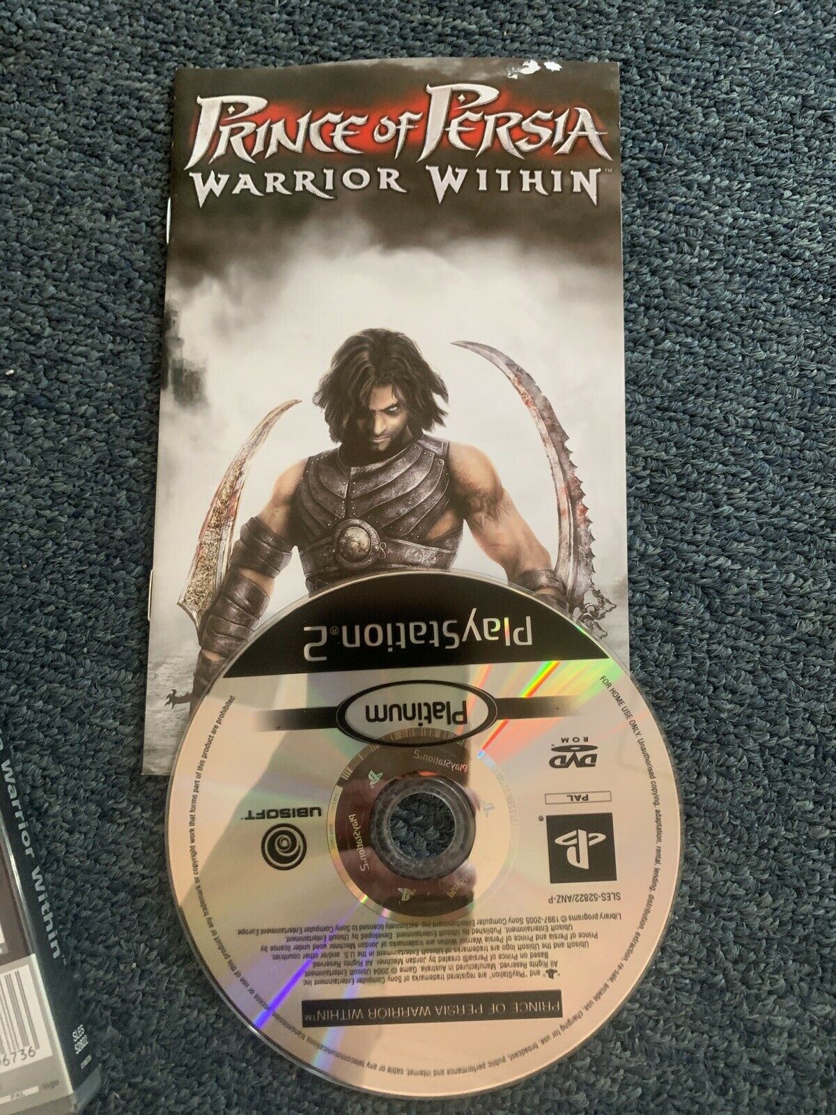 Prince of Persia Warrior - Platinum Edition Playstation 2 PS2 With Manual PAL