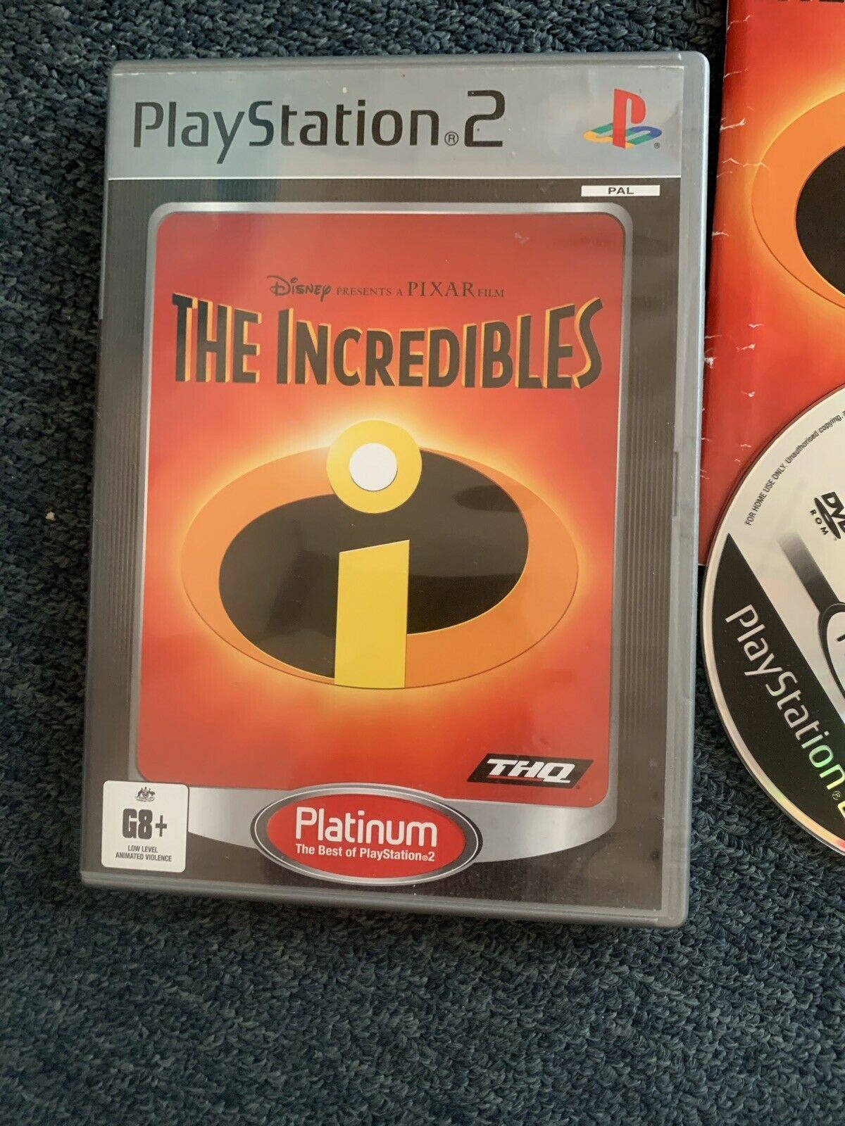 The Incredibles PS2 PAL (Platinum) With Manual