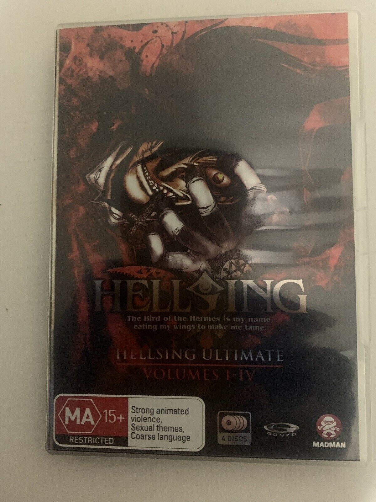 Hellsing Ultimate : Collection 1 : Eps 1-4 (DVD, 2006) Region 4