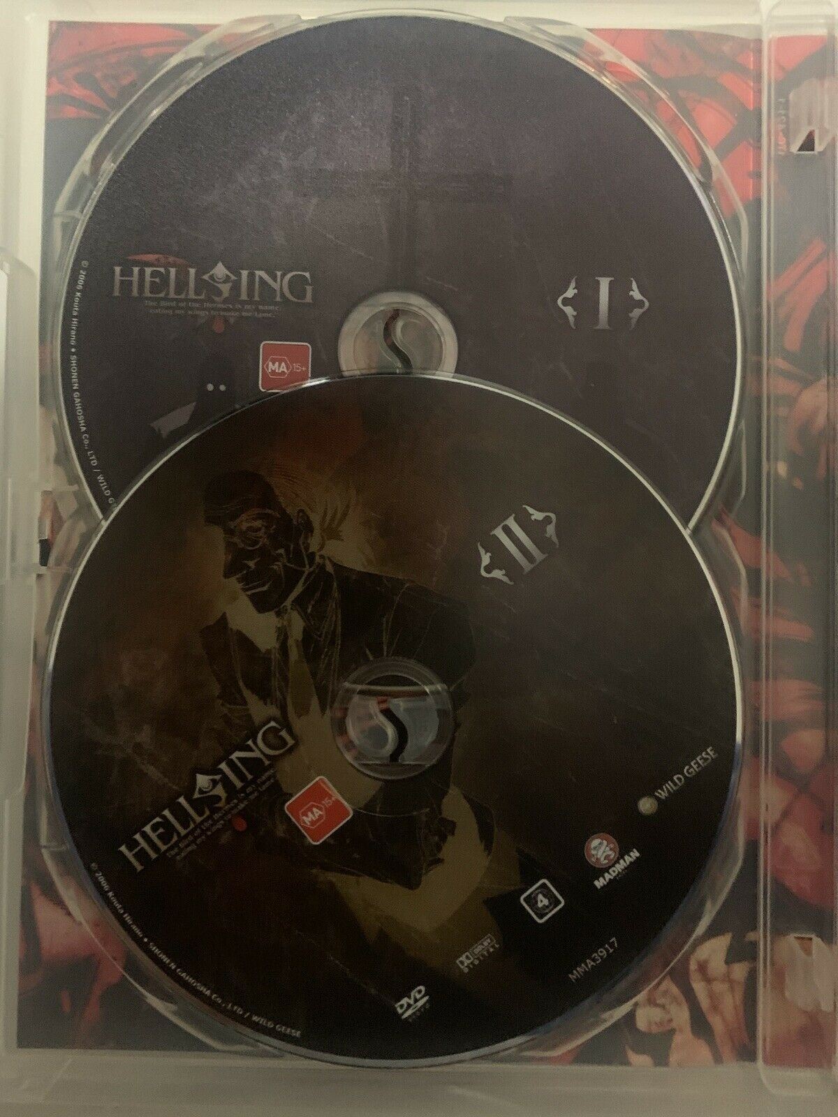 Hellsing Ultimate : Collection 1 : Eps 1-4 (DVD, 2006) Region 4