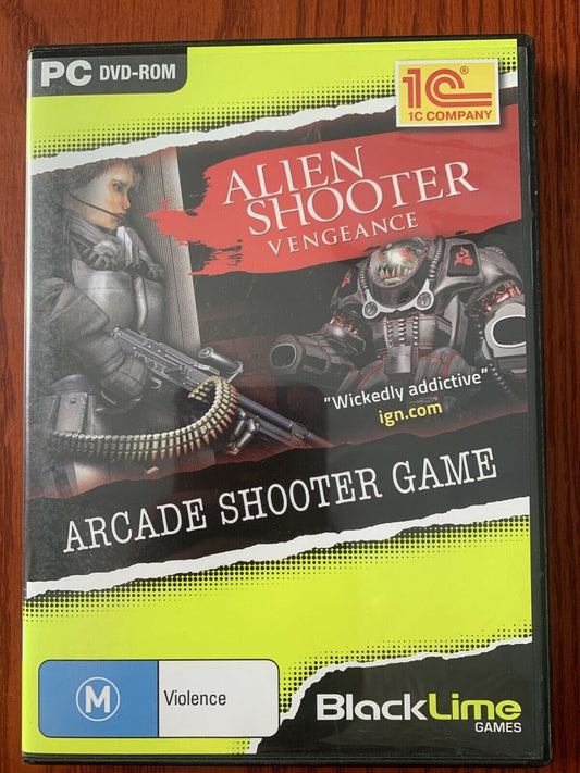 Alien Shooter Vengeance (PC DVD-ROM, 2007) Windows