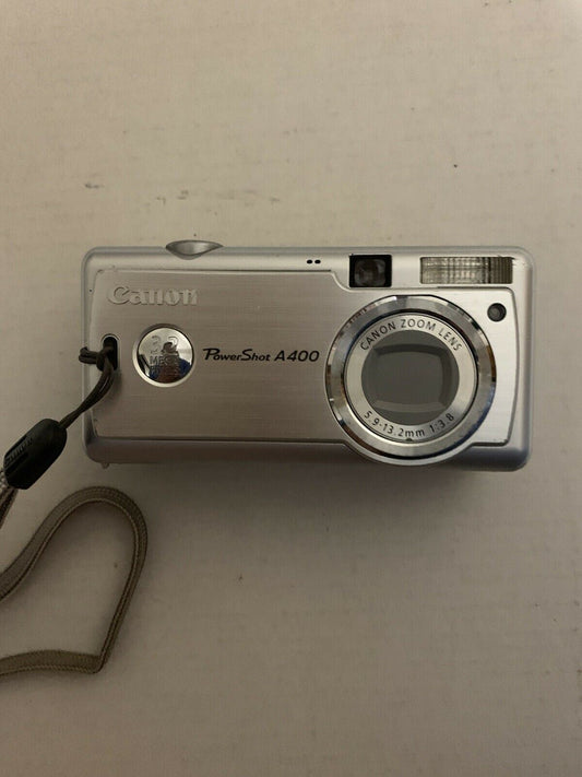 Canon PowerShot A400 3.2 MP Digital Camera - Silver