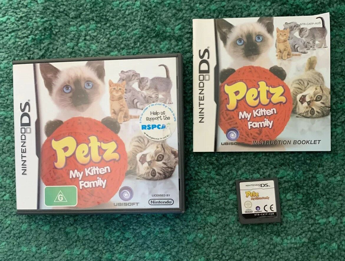 Petz - My Kitten Family - Nintendo DS With Manual
