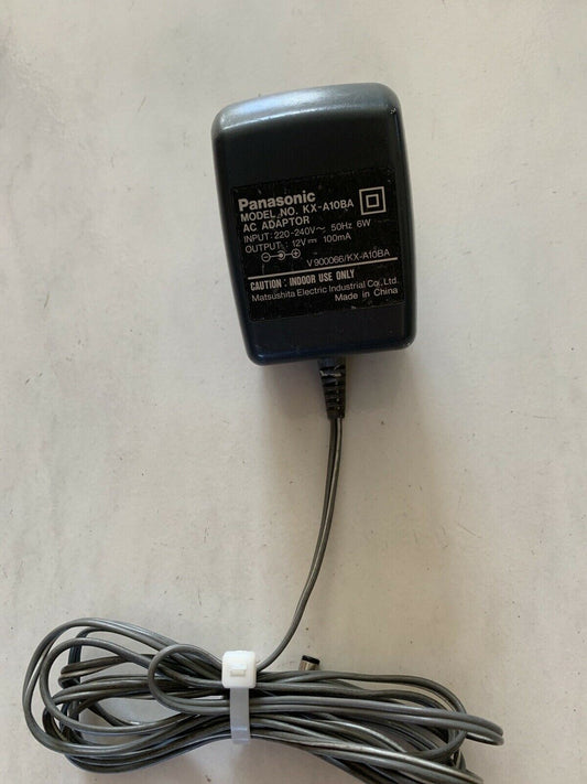 Genuine Panasonic KX-A10BA AC Adapter 12V 100mA