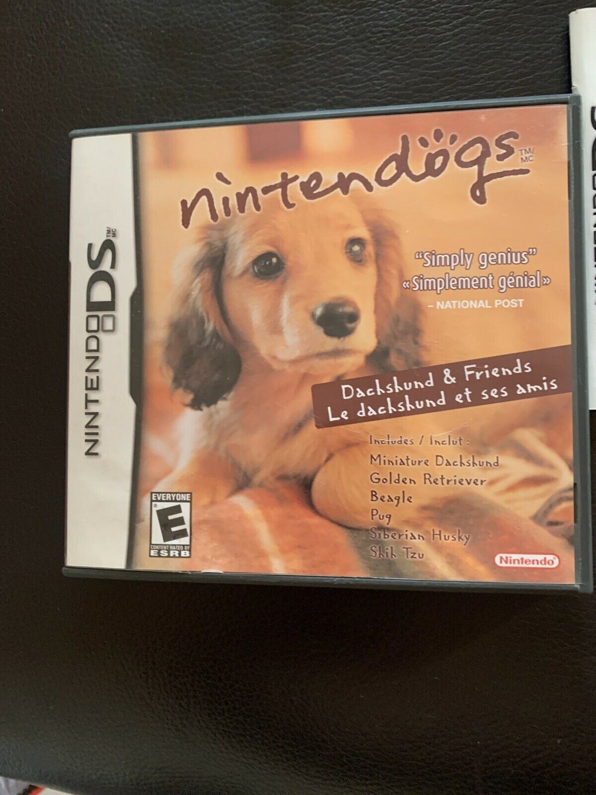 Nintendogs - Dachshund & Friends (Nintendo DS, 2005) With Manual