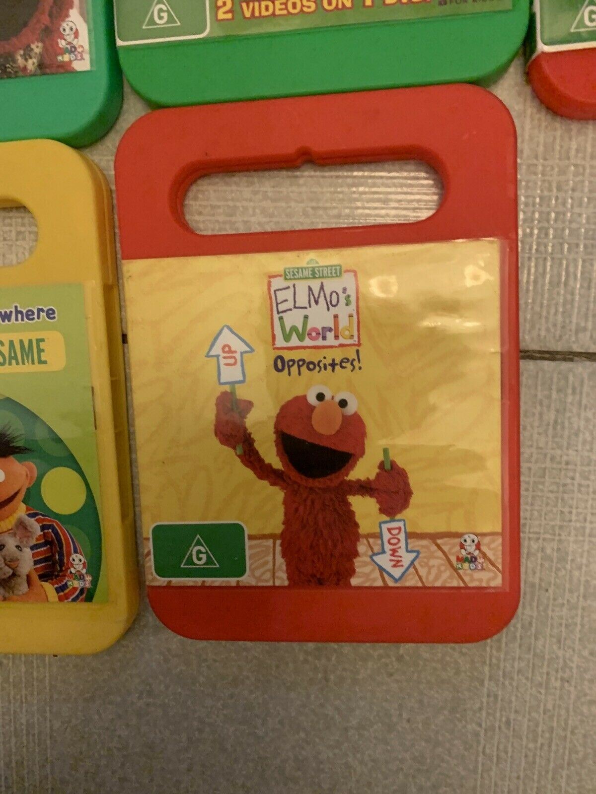 10x Elmo And Sesame Street DVDs Region 4