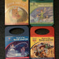 4x Disney Read To Me Book And Audio CD