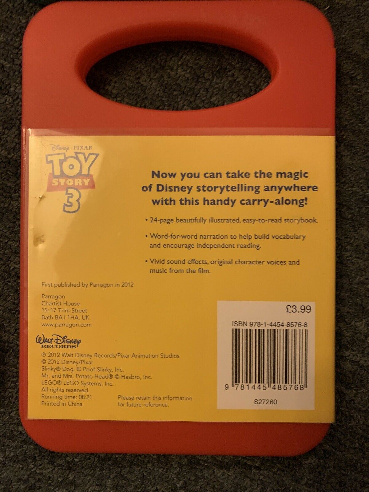 4x Disney Read To Me Book And Audio CD