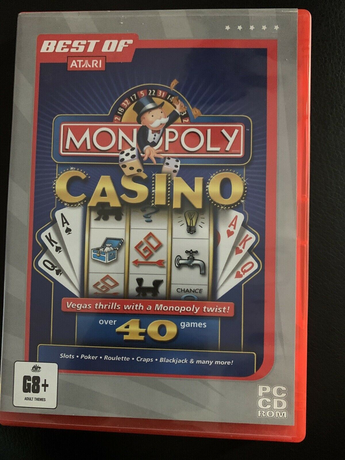 Monopoly Casino With Over 40 Games (PC CDROM, 1999)