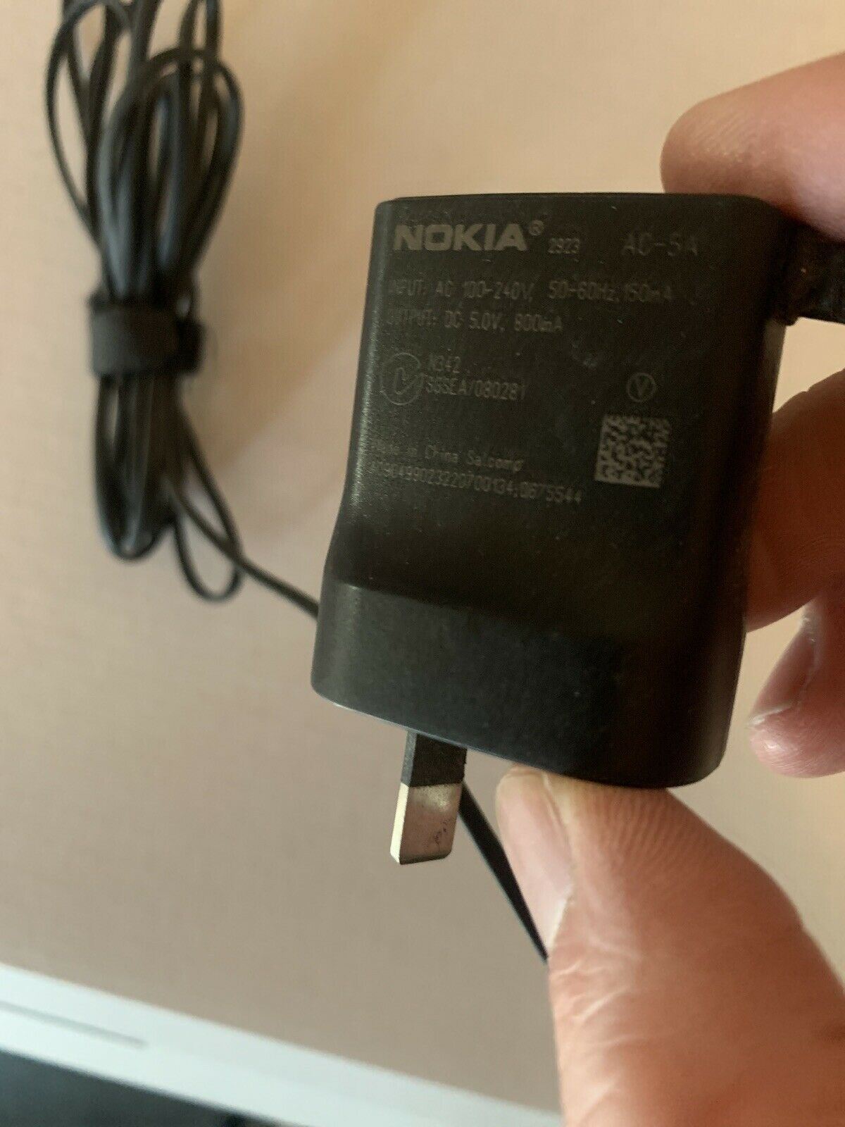 Nokia AC-5A AC Adapter 5V 800mA for Nokia Phone