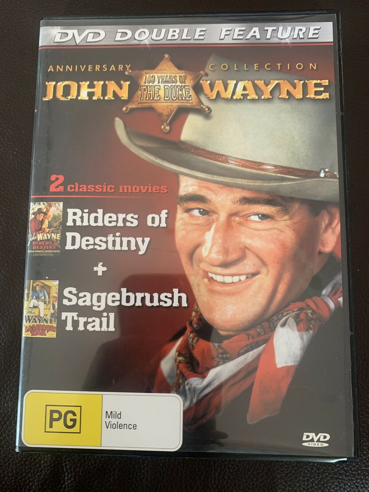 Riders Of Destiny + Sagebrush Trail (John Wayne) (1933) (PG, DVD Region 4)