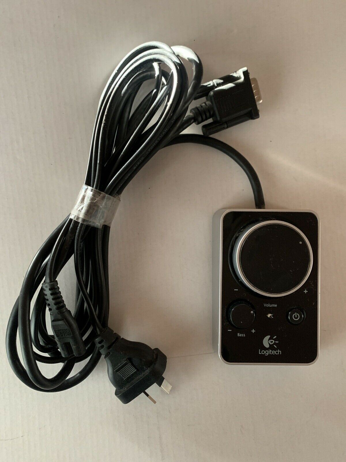 Logitech Volume Controller Grey Logitech Volume Control & Power PID R808 Control Panel For Logitech Sp ...
