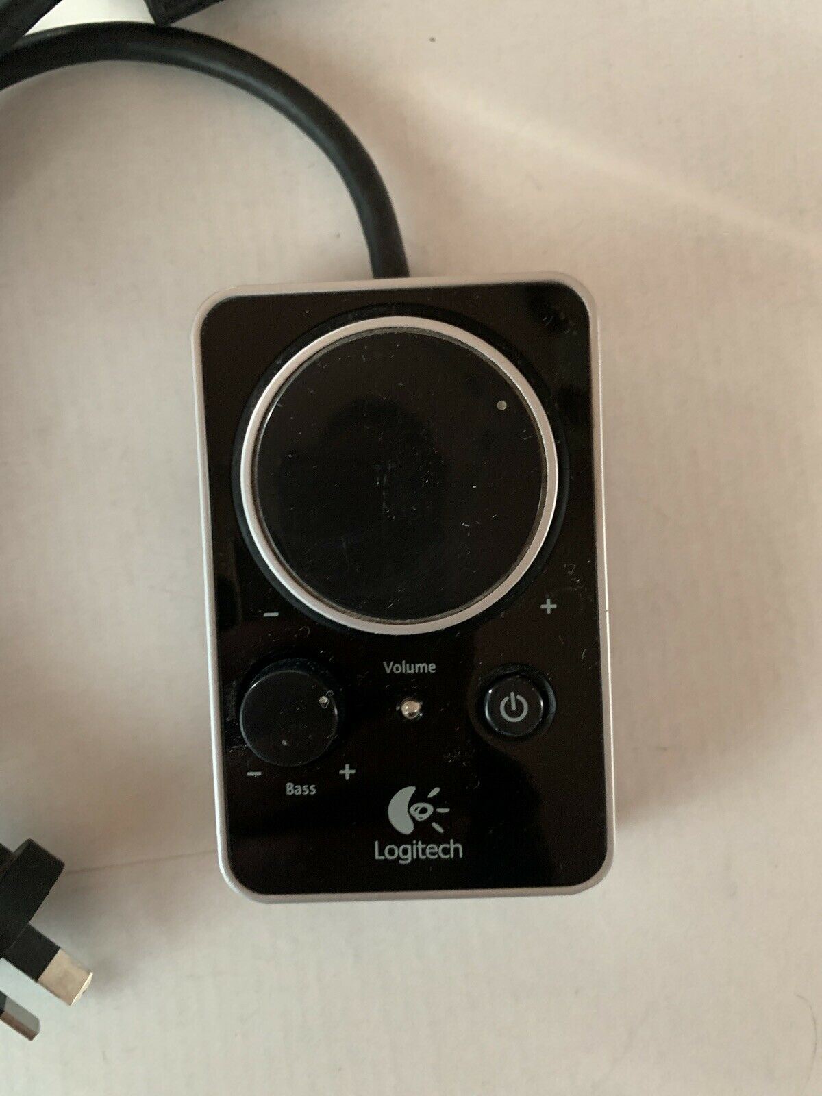 Logitech Volume Controller Grey Logitech Volume Control & Power PID R808 Control Panel For Logitech Sp ...