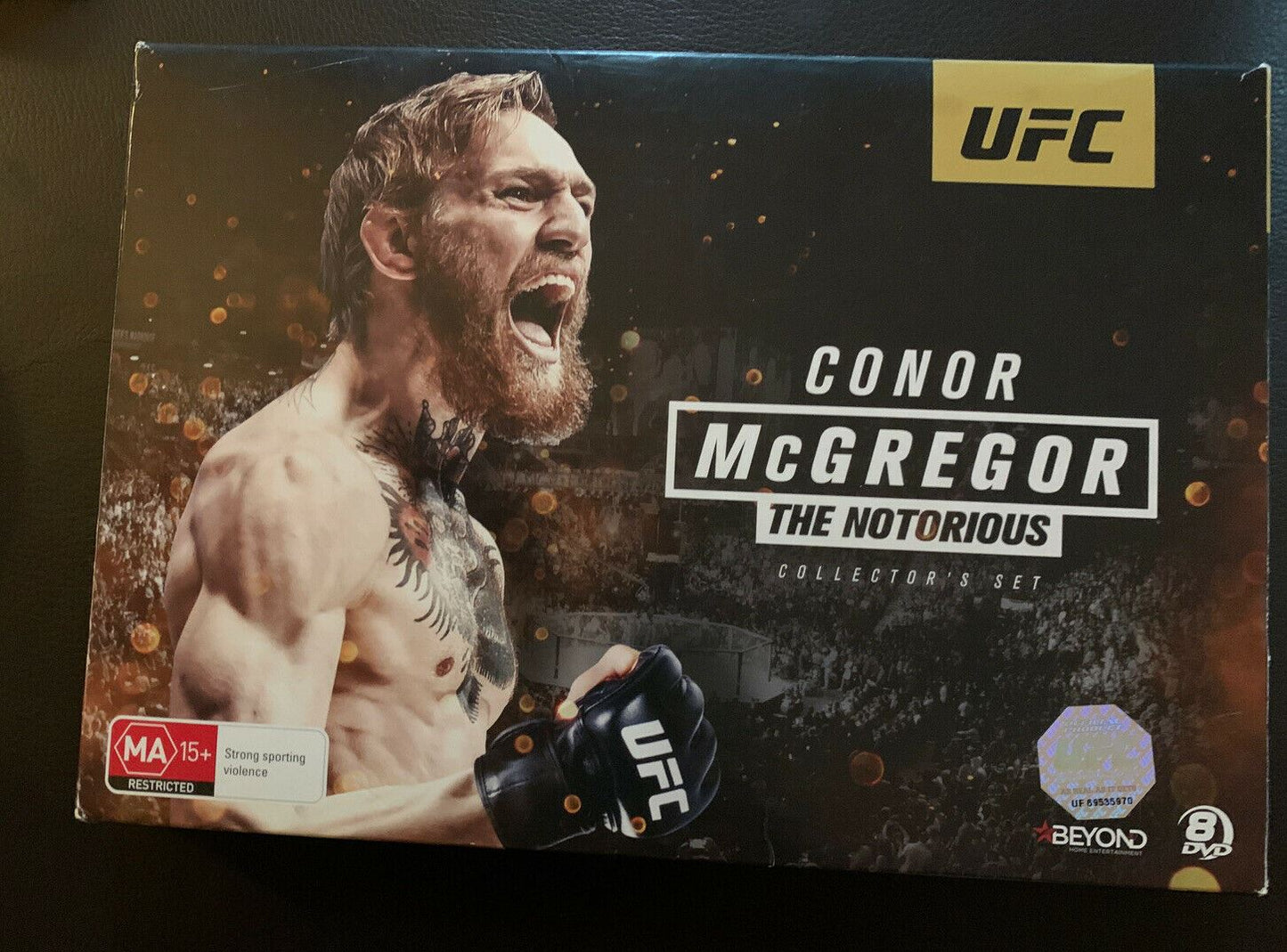 UFC: Conor McGregor The Notorious - Collector's Set (DVD, 2016, 8-Disc) Region 4