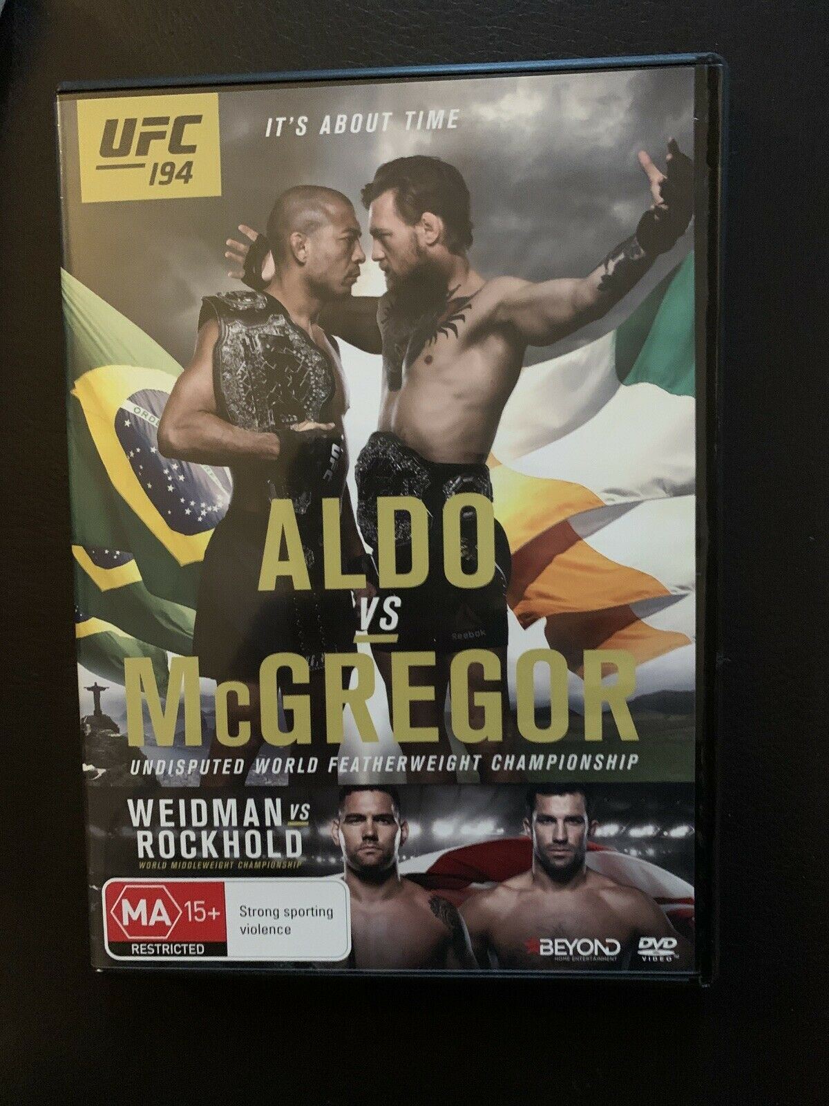 UFC: Conor McGregor The Notorious - Collector's Set (DVD, 2016, 8-Disc) Region 4