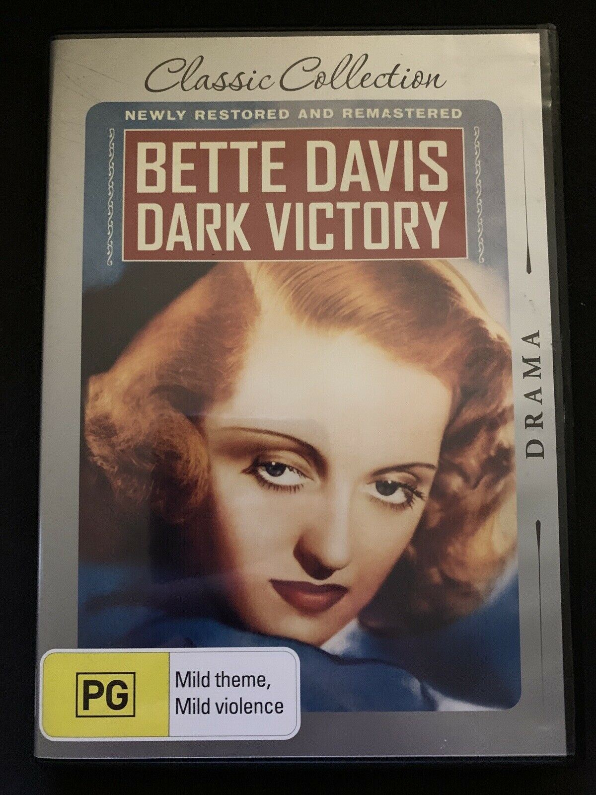 Bette Davis - Dark Victory (DVD, 1939) Bette Davis, Humphrey Bogart. Region 4