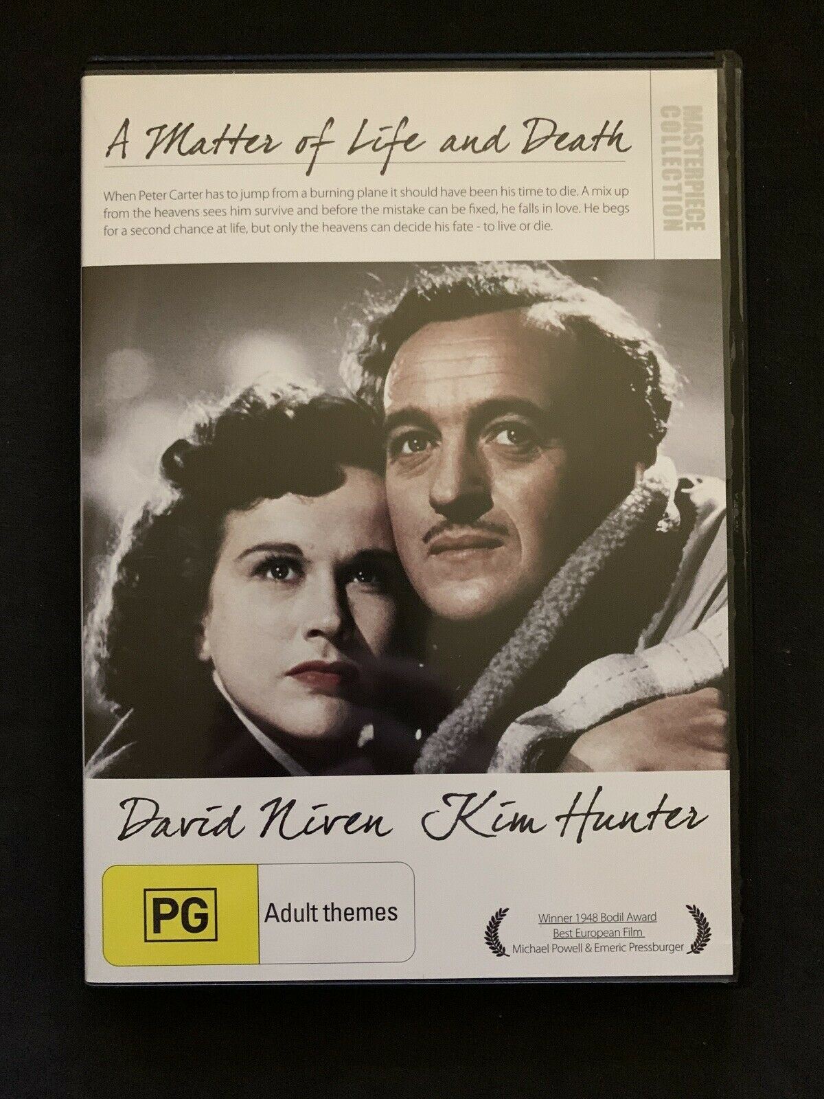 A Matter Of Life And Death (DVD, 1946) David Niven, Roger Livesey. Region 4