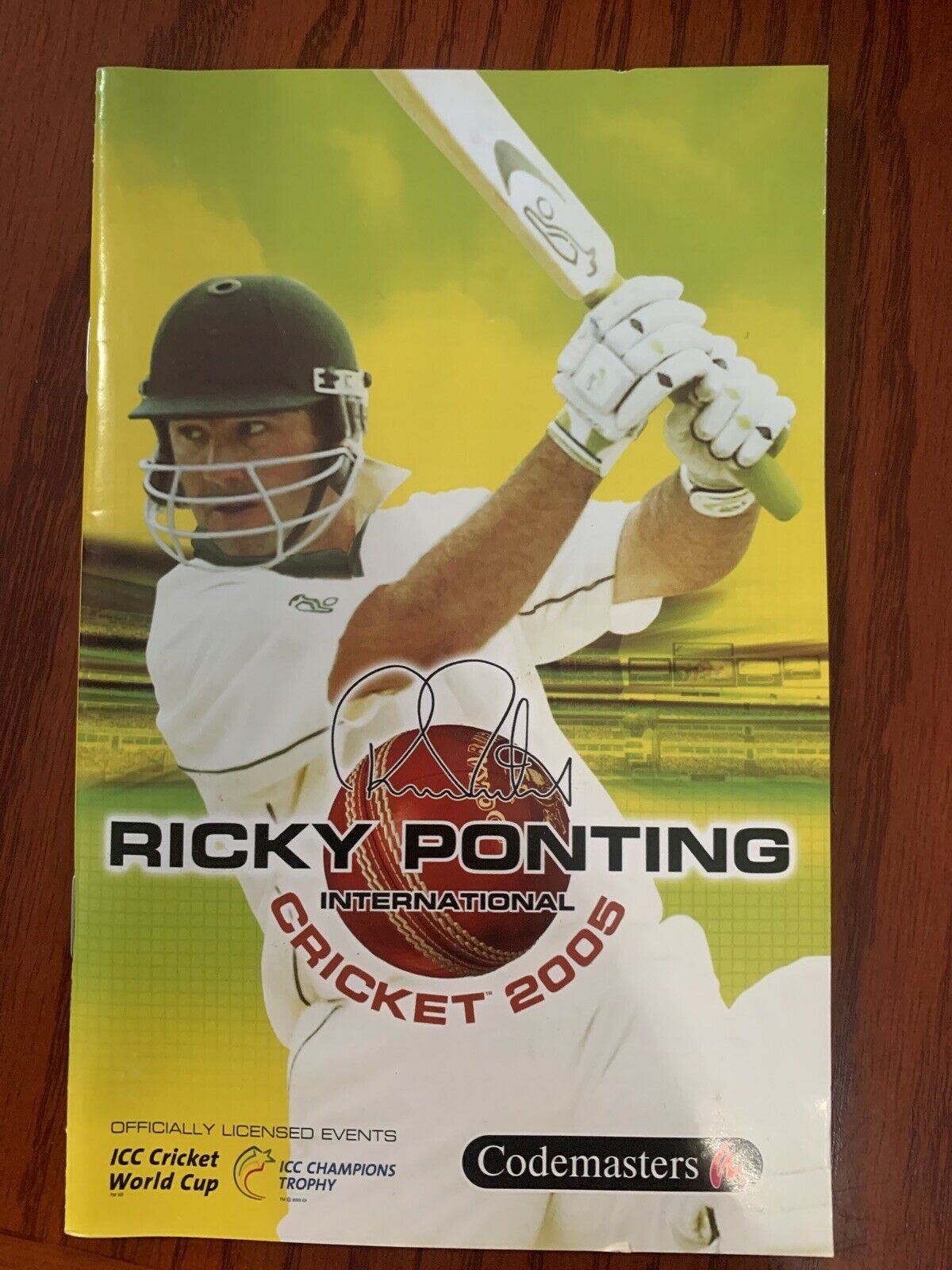 Ricky Ponting International Cricket 2005 PS2 (PAL) with Manual