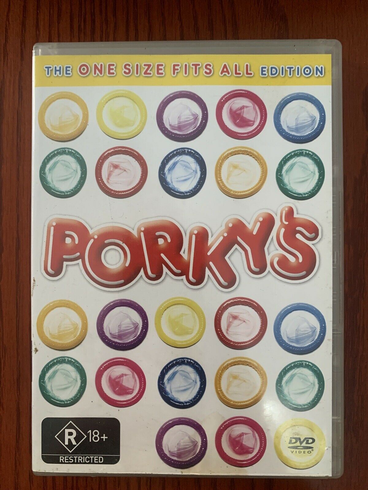 Porky's - One Size Fits All (DVD, 1981) Dan Monahan, Mark Herrier. Region 4